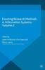 The Enacting Research Methods In Information Systems: Volume 2 Book