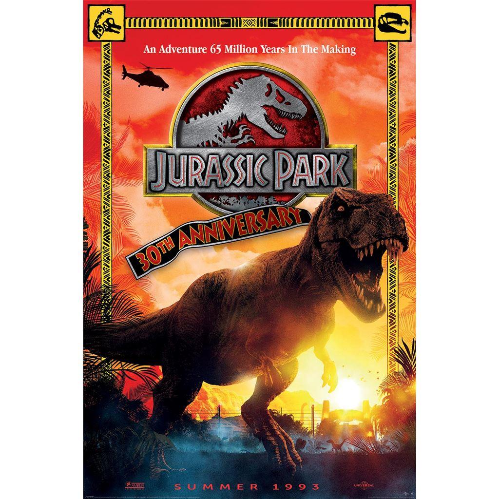 JURASSIC PARK 30th Anniversary Poster