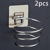 Spiral Wall Mounted Hair Dryer Storage Organizer Rack Holder Hanger Using In Bathroom Salon Stylist Tool Drier Organize