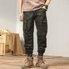 Новый мужской комбинезон, повседневные свободные мужские брюки, модный бренд, мужской комбинезон с несколькими карманами для улицы, камуфляжные брюки, мужская одежда