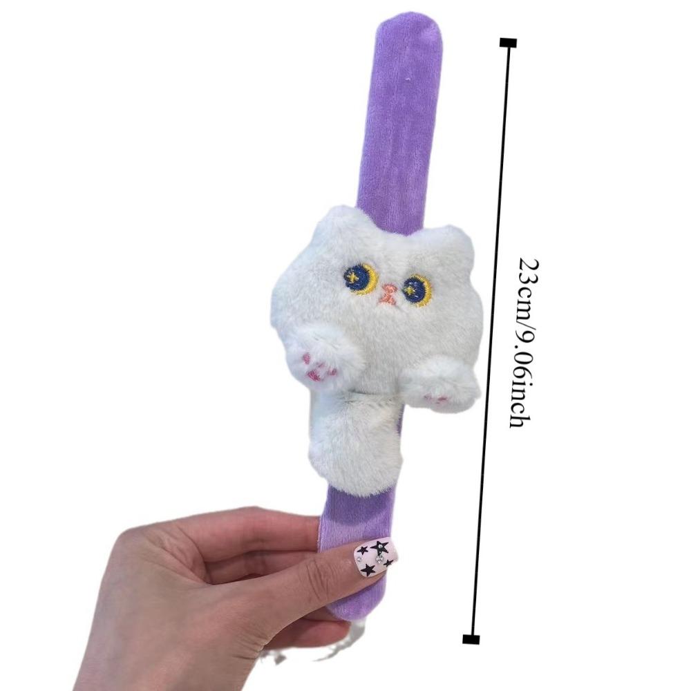 Simulation Plush Doll Slap Bracelet Rabbit Capybara Plush Wrist Band BirthdayGift