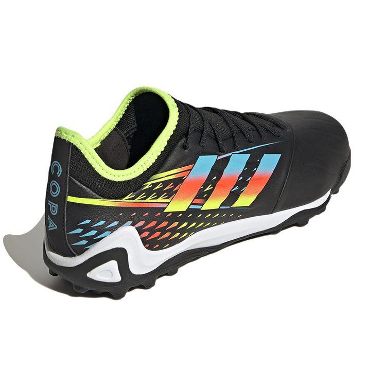 Adidas Copa Sense.3 TF Al Rihla Pack — черные мужские кроссовки Core-черный ярко-голубой Team-солнечно-желтый GZ1363