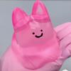Transparent TPR Crystal Ball Simulation Rabbit Bubble Pinching Toy  Birthday Gift