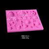 22 Even Flower Fondant Silicone Mold Chocolate Pudding Biscuit Handmade Soap Mold