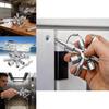 Multi Function Aluminum Alloy Key Wrench For Water Meter Valve And Elevator Control Cabinets