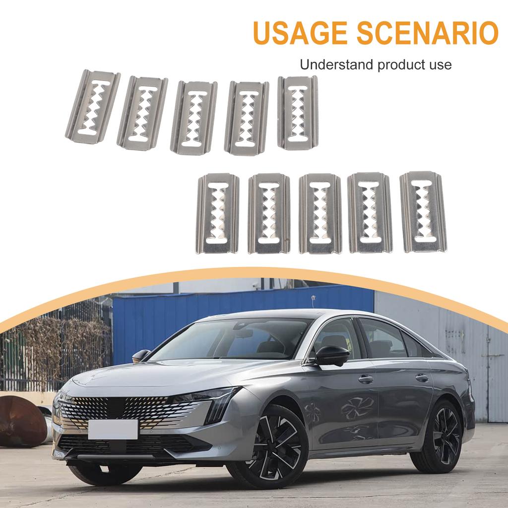 Car Plastic Clips Metal Clip Replacement Parts Fixing Metal Clip Underbody Fixing High Quality Long Term Usage