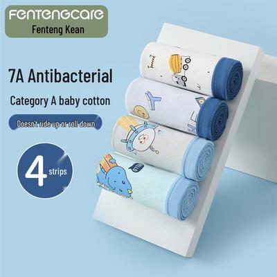 FENTENGCARE Мальчиковые антибактериальные хлопковые боксеры 7A (4-Pack)