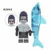Cartoon Ninja Series Minifigures Naruto Uzumaki Children Assembled Building Block Doll Toys For Kids Educational