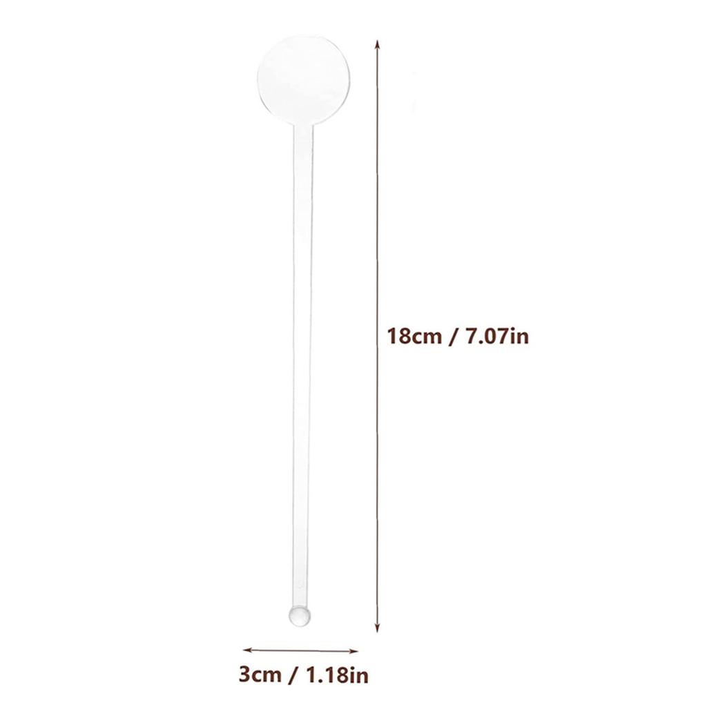 100 шт. прозрачные палочки для перемешивания, пластиковые мешалки для кофе и напитков, коктейльные свизл-стики для барной посуды и использования на вечеринках