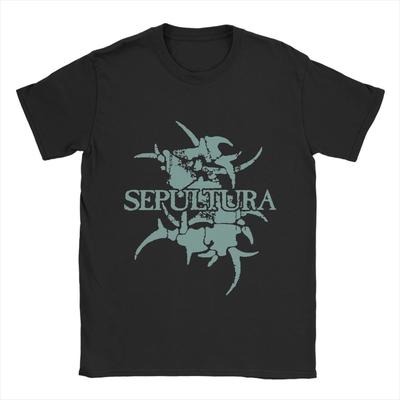 Sepultura Roots Мужская футболка 100% Новинка Футболка с круглым вырезом Футболки с коротким рукавом Одежда Подарок на день рождения