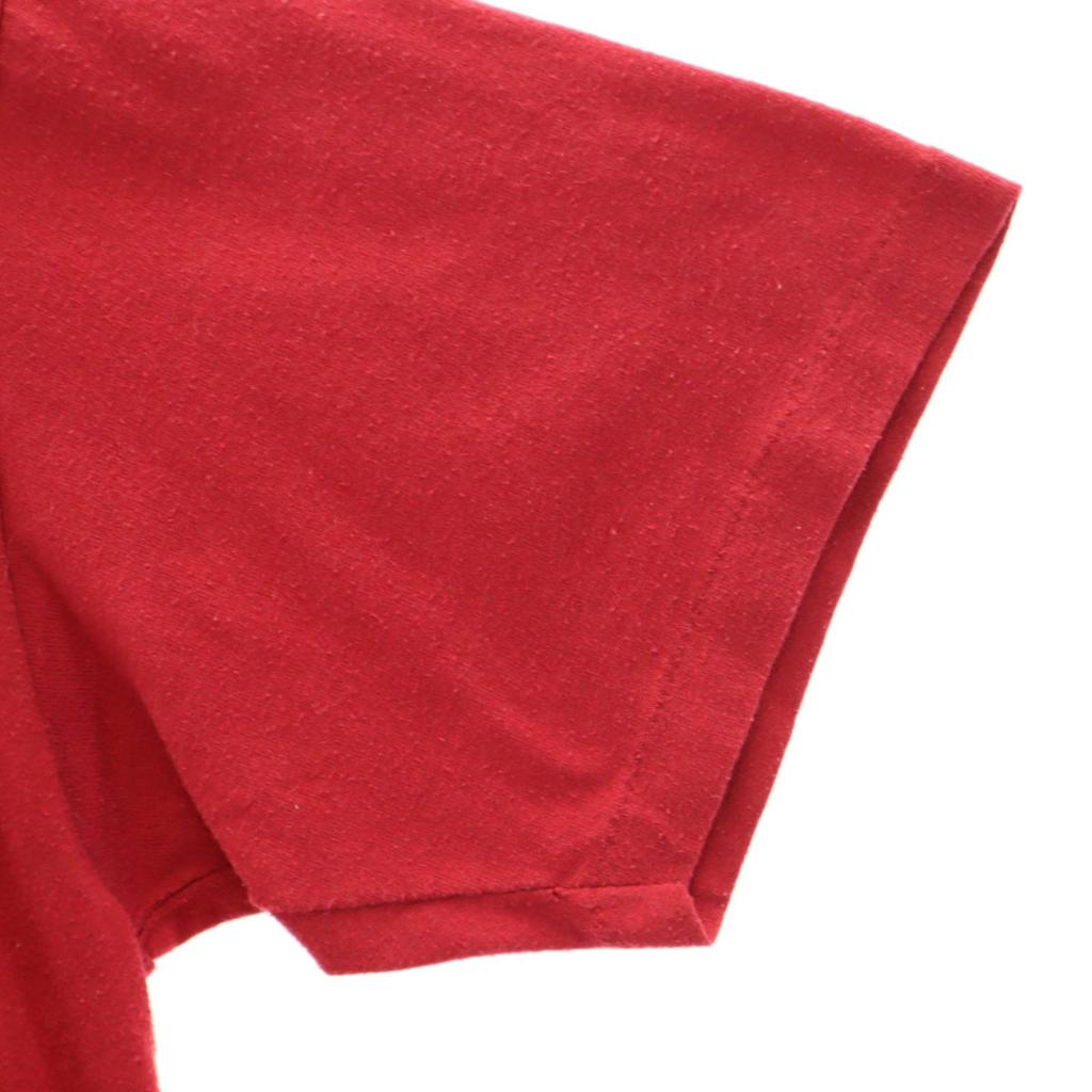 sportswear 80s Made in USA Vintage Short sleeve T-shirt L Red Men's Used