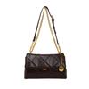 Autumn Winter High-Grade Sense Underarm Bag Lady New Fashion Plaid Chain Simple All-Match Retro Texture Shoulder Crossbody Pack