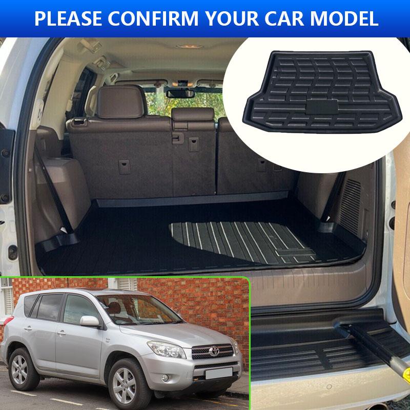 For Toyota RAV4 RAV 4 2008 Vanguard 2007 XA30 2006~2012 2009 Rear Trunk Tray Cargo Boot Liner Mat Floor Carpet Car Accessories