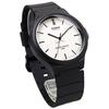 Casio Standard Analog Quartz Wristwatch MW-240-7EV No Gift Box Mens Black White Overseas Model