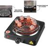 1000W Countertop Single Coiled Burner Electric Hot Plate Overheating Protection Easy To Clean Portable Electric Single Burner