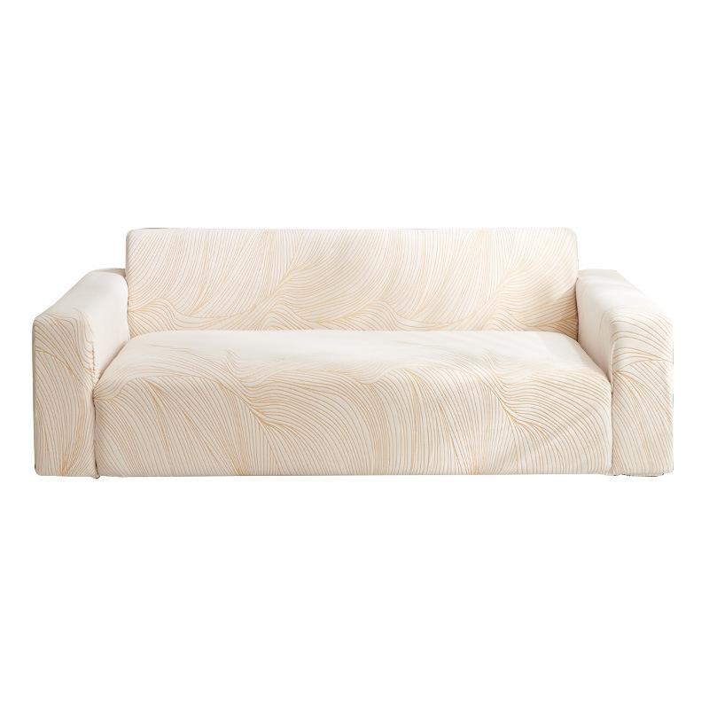 New Nordic Style Jacquard Velvet Thickened Sofa Cover Elastic Full Cover Cloth Towel Fabric Four Season Universal Protective Cover