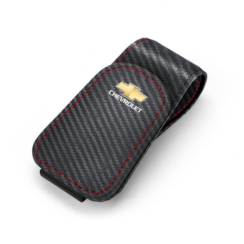 Для Chevrolet Spark Captiva Cruze Tracker Epica Nubira Автомобильный солнцезащитный козырек Зажим для очков Кожаный зажим для очков Аксессуары