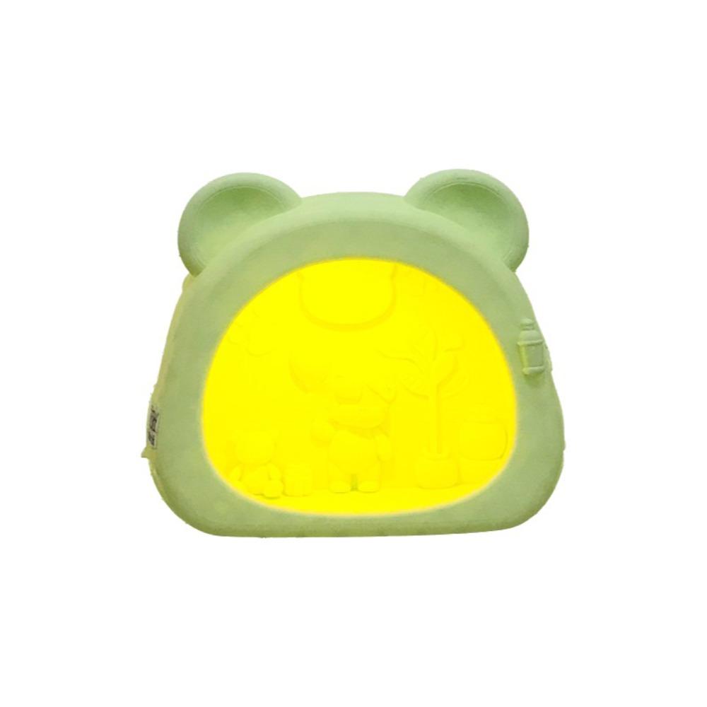 Bird House Warm Light Bird Breeding Nest Bear Shape Hanging Hamster Bed House Bite Resistant Decorative Squirrel Bed Outdoor