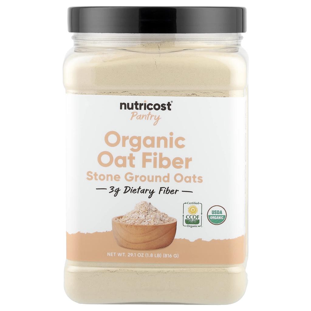 Nutricost Pantry, Organic Oat Fiber, 816g (29.1oz)