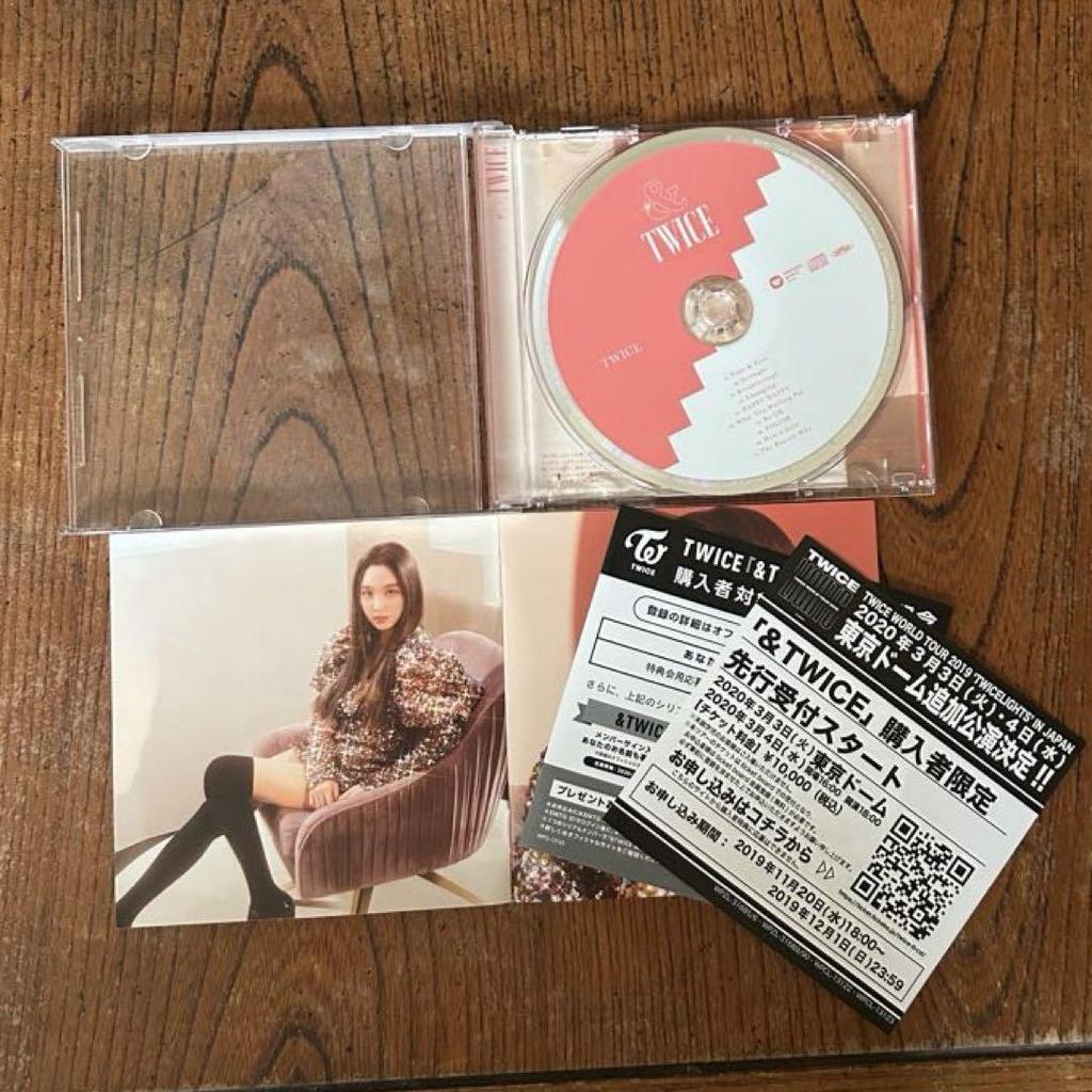 [USED] #CD K-POP Asia TWICE album & TWICE song music