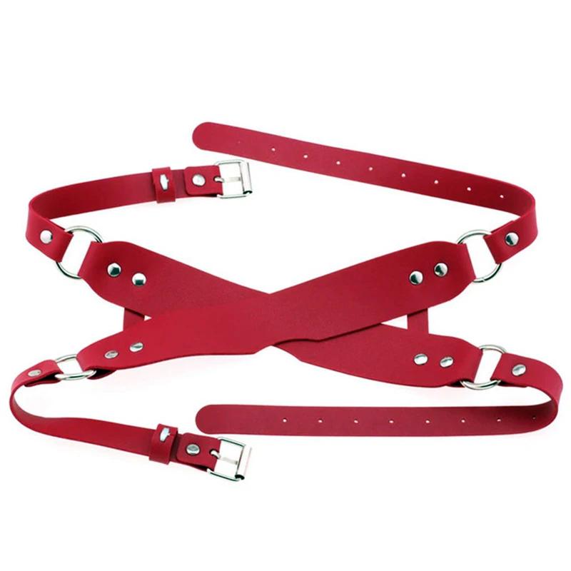 Взрослая игра Секс-игрушки для мужчин женщин Бондаж Регулируемые наручники Ремешки на лодыжки Фетиш Без вибратора Эротические аксессуары Секс-шоп