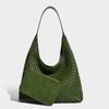 Vintage Large Capacity Vintage Large Bag for Women 2025 New Single Shoulder Underarm Bag High-End Woven Pattern Tote Bag for Women
