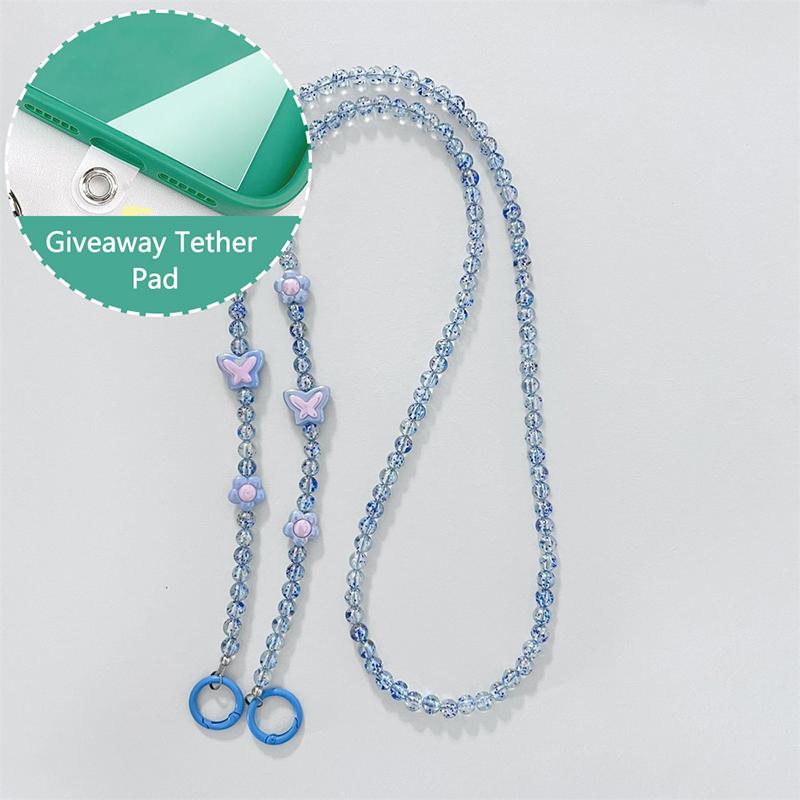 Длинная цепочка-кроссбоди из бусин для подвешивания мобильного телефона, шнурок для чехла телефона, веревка против потери с клипсой, подвески для сумки для iPhone