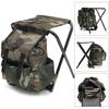 MUQZI Sports Accessory Portable Outdoor Camouflage Folding Chair Backpack Camping Fishing Accessories