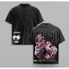 Футболка с принтом Аниме Jujutsu Kaisen Чосо Мужская Женская Стирка Хлопок Винтаж Свободная Футболка Харадзюку Мужская Футболка с коротким рукавом