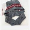 Knitted Hats, Women's Hats, Warm Hats, Windproof Hats, Ear-protecting Hats, Woolen Hats, Cold-proof Hats, and Woolen Hats
