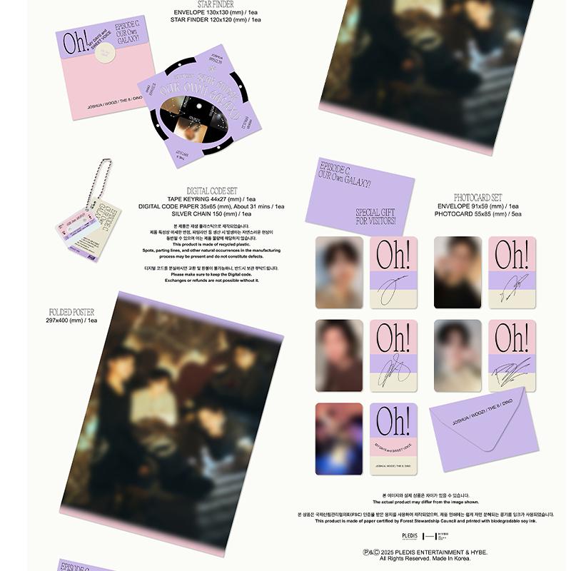 [Предзаказ] SEVENTEEN ЮНИТ ФОТОБУК 'EPISODE' C/D (+Онлайн-выгода)