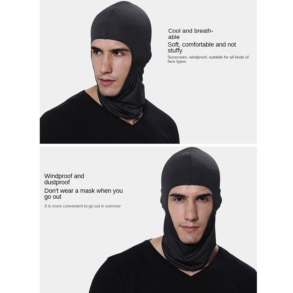 Cooling Neck Balaclava Face Mask Hiking Scarves Full Face Cap Summer Cycling Balaclava Sport