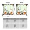 Sucrose Throw Pillow Case Genshin Impact Face Meme Short Plus Cushion Covers For Home Sofa Chair Decorative Backpack