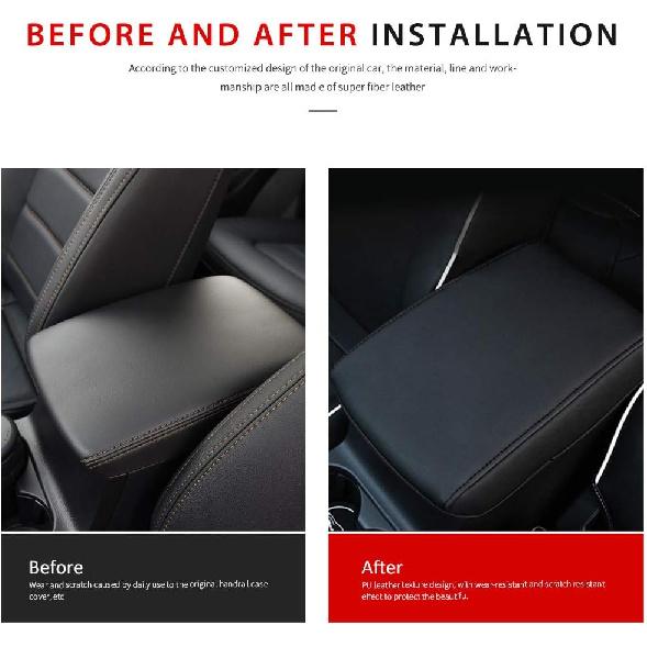 INTGET Для 2025 Mazda CX5/CX-5 Аксессуары Крышка центральной консоли Для Mazda CX5 2025 2024    2018   Кожаный автомобильный подлокотник Крышка бокса для подлокотника Сиденье для собаки