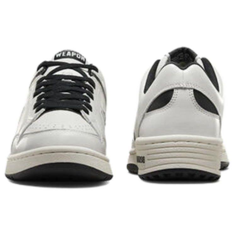 Converse Weapon Low Old Money Pack — белые черные кроссовки унисекс, винтажно-белые A07239C