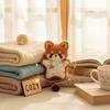 Cute Raccoon Plush Toy Diy Soothing Towel Pendant Bean Bag Material Kit  Gift