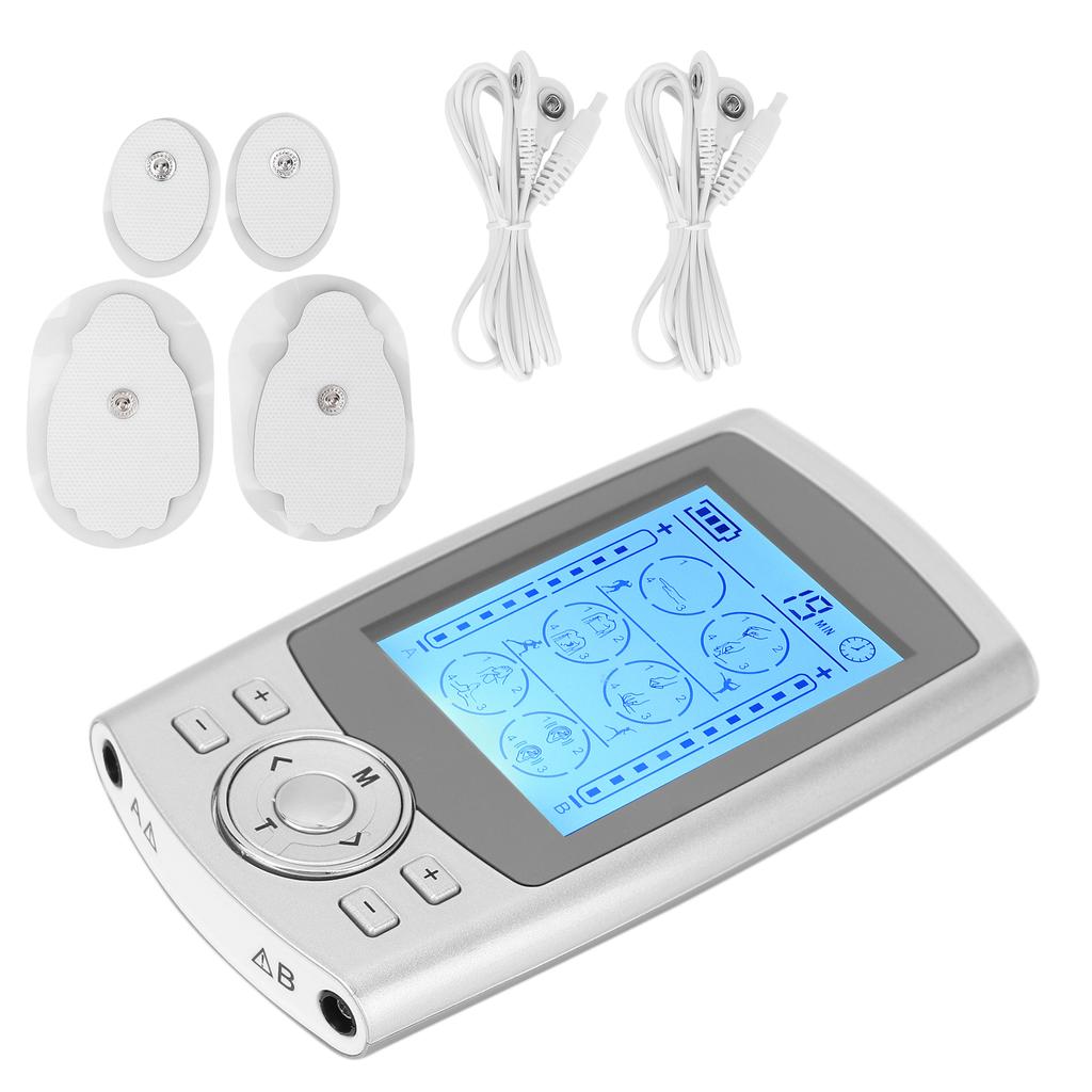 24 Modes TENS Massager Rechargeable Pulse Muscle Stimulation Massager for Back Knee Neck 110‑240VUK