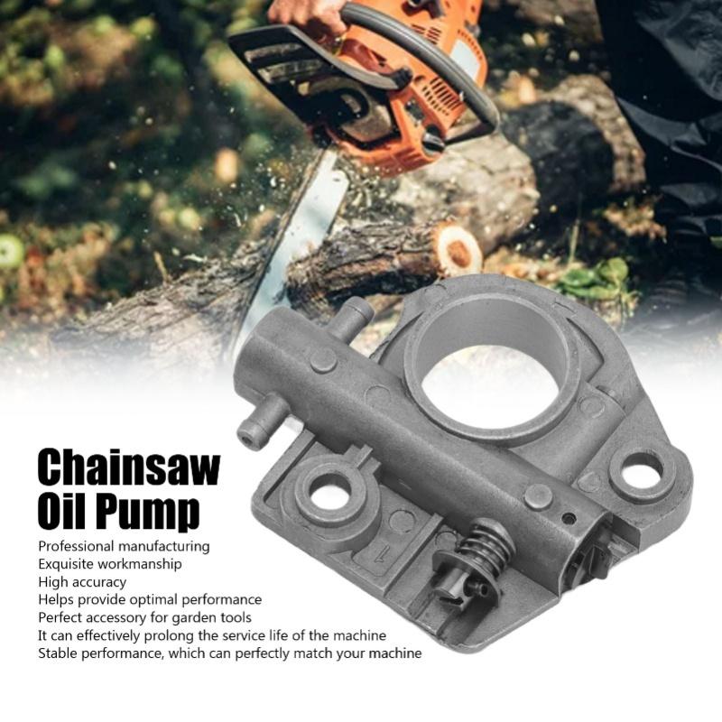 Oil Pump For CS3050 CS3400 CS3450 GC34 CS340 CS341 CS345 CS346 Chainsaw Aluminum Iron Oil Pump Repace For 43700239130