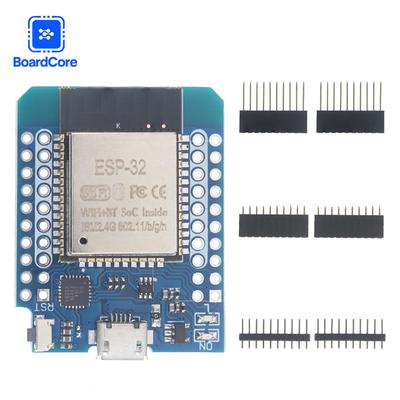 Плата разработки LIVE D1 Mini ESP32 Двухъядерный беспроводной модуль WiFi+Bluetooth ESP-32 с портом Micro USB для программирования Arduino