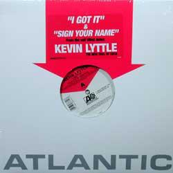 12-дюймовая пластинка KEVIN LYTTLE - I Got It / Sign Your Name 093661 Atlantic 2005 США Рэп и Хип-Хоп/R&B Б/У