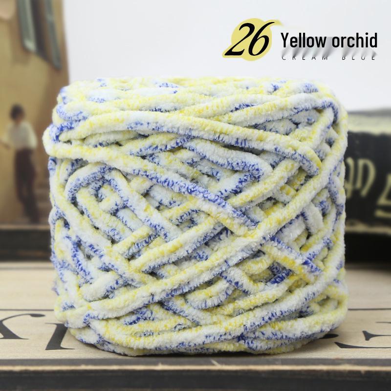 Толстая пряжа Ice Wool для вязания одеял, тапочек, шейных платков и шарфов