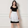 Woman Half Waist Cooking Kitchen Apron Short Lolita Maid Sexy Lace Black White Bib Beauty Flower Coffee Shop Pinafore Home Work