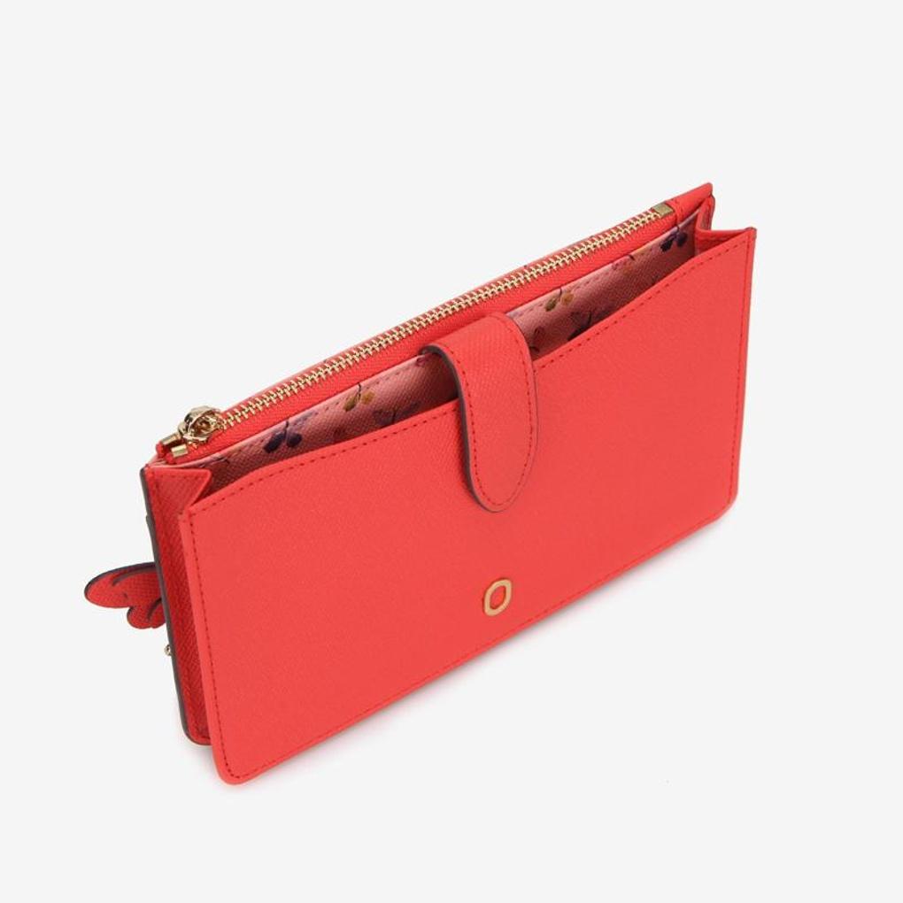 ELEGANCE PARIS Calfskin Long Wallet BNSW04KR