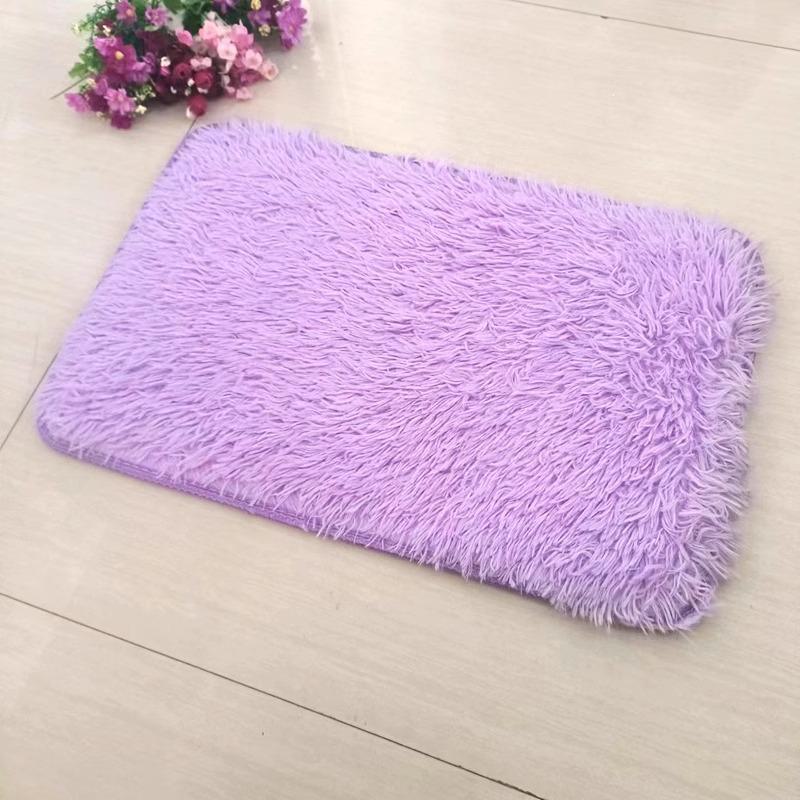 Толстый ковер с длинным ворсом в скандинавском стиле: Коврик с полным покрытием для гостиной, спальни или прикроватной тумбочки - грязеотталкивающее одеяло.