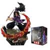 28cm Demon Slayer Kokushibou Anime Figure Tsugikuni Michikatsu Action Figure Kimetsu No Yaiba Figurine Adult Model Doll Toys
