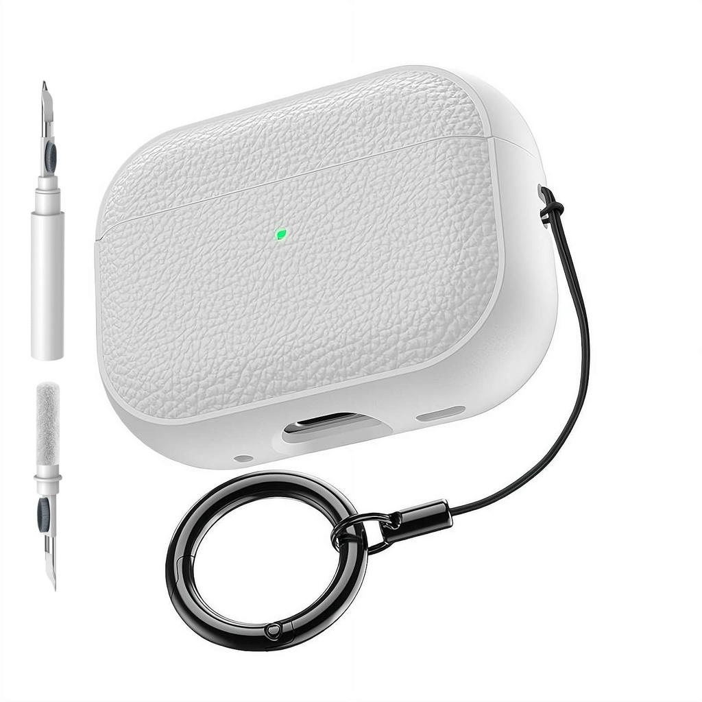 Для AirPods Pro 3 Чехол для Airpods Pro 2 Чехол 2025 Новый Защитный Чехол с Текстурой Тонкий Чехол с Петлей для Шнурка для AirPods 4