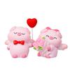 Мультяшная статуэтка свиньи, полимерная скульптура животного, украшение для торта, парная фигурка свинки, подарок