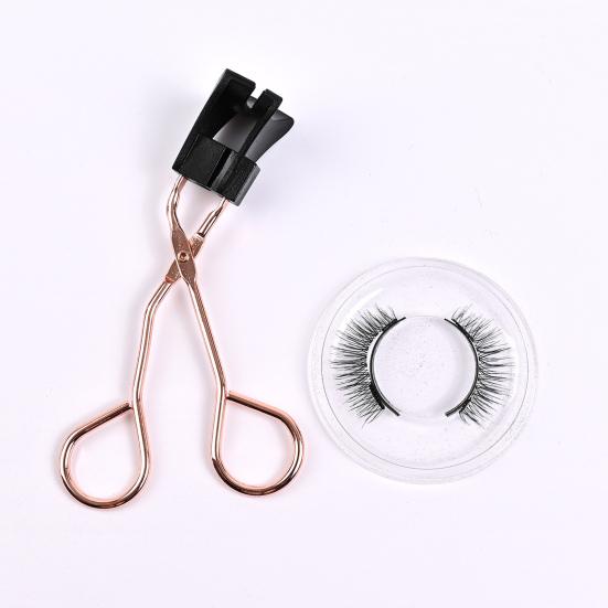 1 комплект магнитных накладных ресниц с аппликатором для ресниц, естественный вид, тонкие вьющиеся, пушистые накладные ресницы, зажим для ресниц, женский набор инструментов для макияжа