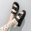 Women's Shoes New Flat-bottomed Sandals Women's Shoes with Slippers Are Trendy