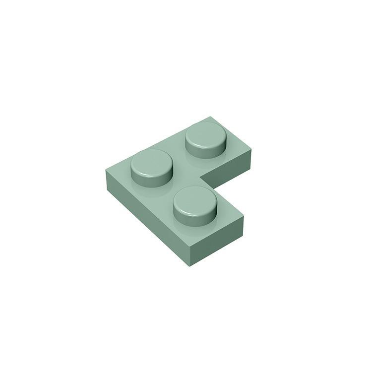 Нетоксичные 20 шт. Детали Moc 2420 Пластина 2x2 Угловая Совместимые Кирпичики DIY Сборка Строительные Блоки Частицы Детская Головоломка Развивающая Игрушка Подарок